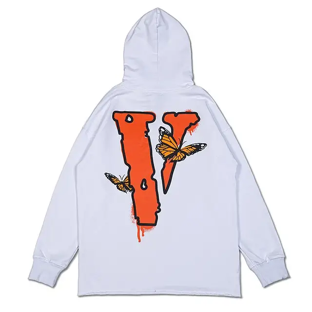 Vlone hoodie a product of the streetwear brand